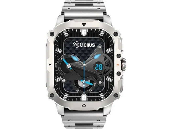 Смарт-годинник Gelius Pro GP-SW016 (Tactical Heavy) Silver Titan - изображение 5