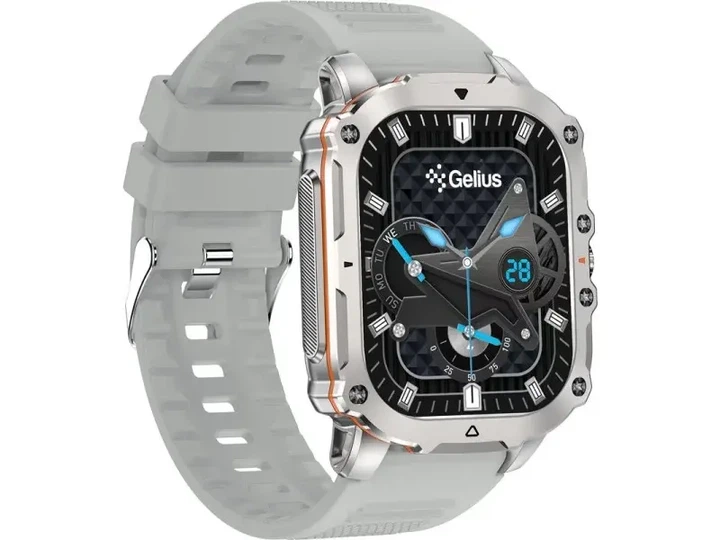 Смарт-годинник Gelius Pro GP-SW016 (Tactical Heavy) Silver Titan - изображение 10