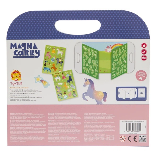 Zestaw magnesów Tiger Tribe Przenośne Królestwo Jednorożców (6-1214) (9341736008641) - obraz 2