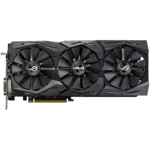 Видеокарта AMD Radeon RX 580 8GB Asus ROG Strix TOP (ROG-STRIX-RX580-T8G-GAMING) Б/У - изображение 2