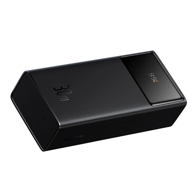 Павербанк Baseus Star-Lord Digital Display 30000mAh 22.5W з технологією QC3.0+PD3.0 2USB+Type-C + Кабель USB to Type-C (PPXJ080101) Black - изображение 4