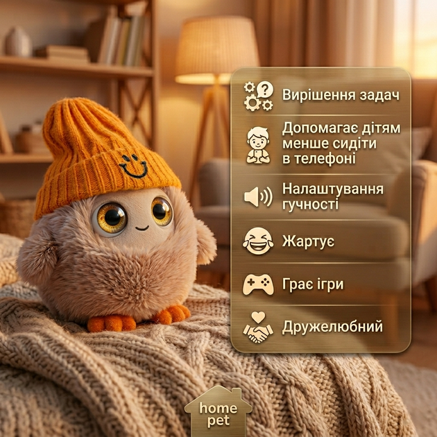 Умная мягкая ШИ-игрушка нового поколения: Общение, Учеба, Игры. Друг с голосовым управлением и Wi-Fi - Фото 3 Умная мягкая ШИ-игрушка нового поколения: Общение, Учеба, Игры. Друг с голосовым управлением и Wi-Fi - изображение 3