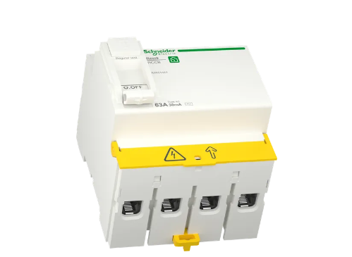 ПЗВ Диференціальний вимикач навантаження Resi9 4P 63A 30mA АС Schneider Electric - Фото 6 ПЗВ Диференціальний вимикач навантаження Resi9 4P 63A 30mA АС Schneider Electric - зображення 6