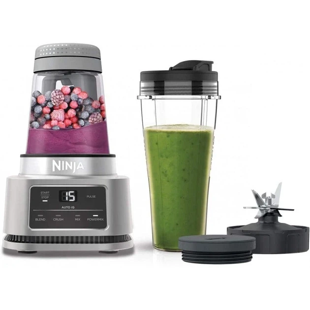 Фітнес-блендер NINJA Foodi 2-в-1 Power Nutri (CB100EU) - Фото 1 Фітнес-блендер NINJA Foodi 2-в-1 Power Nutri (CB100EU) - зображення 1