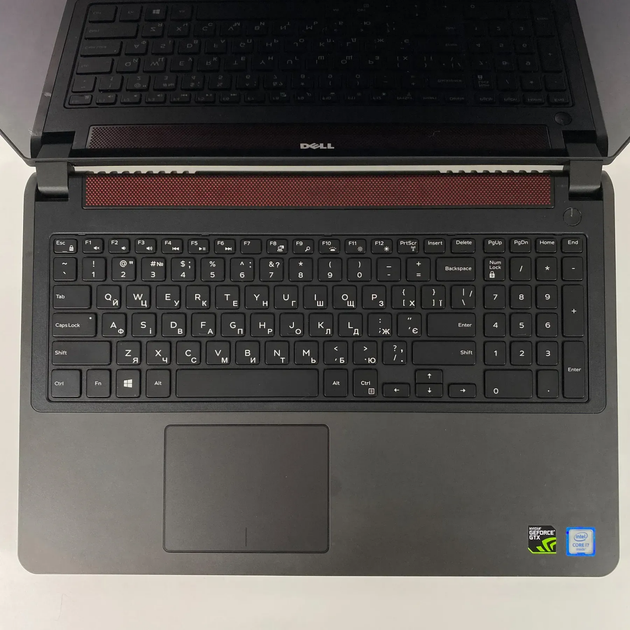 Ігровий ноутбук Б-клас Dell Inspiron 7559 / 15.6" (3840x2160) IPS / Intel Core i7-6700HQ (4 (8) ядра по 2.6 - 3.5 GHz) / 16 GB DDR3 / 240 GB SSD / nVidia GeForce GTX 960M, 4 GB GDDR5, 128-bit / WebCam / HDMI б/в + Подарунок Бездротова миша / USB - зображення 3