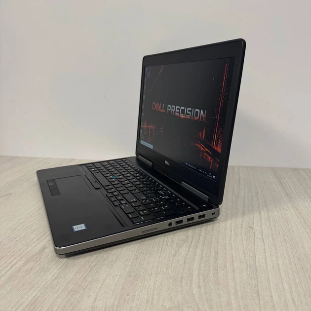 Мобильная рабочая станция Dell Precision 7510 / 15.6" (1920x1080) IPS / Intel Core i7-6820HQ (4 (8) ядра по 2.7 - 3.6 GHz) / 8 GB DDR4 / 256 GB SSD / AMD FirePro W5170M, 2 GB GDDR5, 128-bit б/у - Фото 8 Мобильная рабочая станция Dell Precision 7510 / 15.6" (1920x1080) IPS / Intel Core i7-6820HQ (4 (8) ядра по 2.7 - 3.6 GHz) / 8 GB DDR4 / 256 GB SSD / AMD FirePro W5170M, 2 GB GDDR5, 128-bit б/у - изображение 8