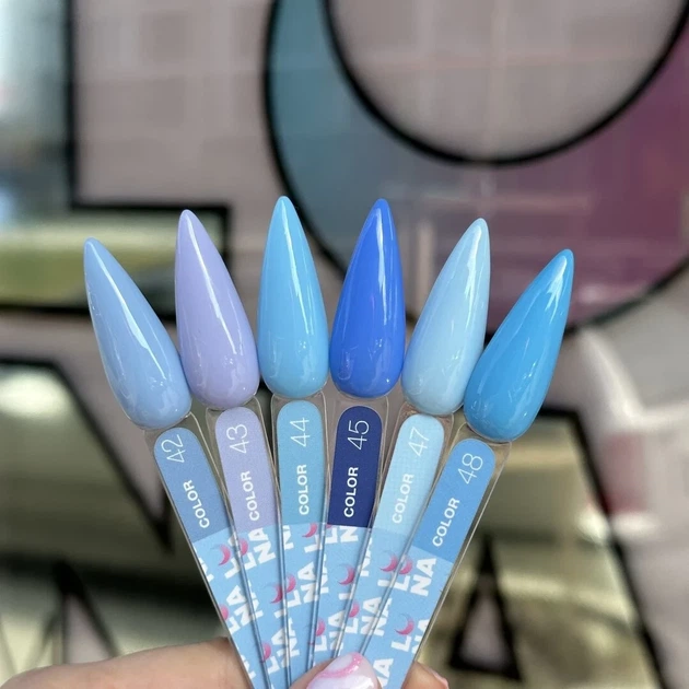 Color №07 Luna Moon 13 мл Глубокий темно бордовый Гель лак для маникюра Гель лак для ногтей - изображение 5