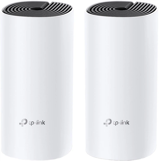 Маршрутизатор TP-LINK Deco M4 (2-pack) MESH система WiFi5 / AC1200 / 1 Гбіт/с - Фото 1 Маршрутизатор TP-LINK Deco M4 (2-pack) MESH система WiFi5 / AC1200 / 1 Гбіт/с - зображення 1