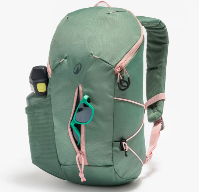 Детский Туристический (Походный) Рюкзак QUECHUA 10л В37/Д21,5/Г19 см Зеленый - Фото 4 Детский Туристический (Походный) Рюкзак QUECHUA 10л В37/Д21,5/Г19 см Зеленый - изображение 4