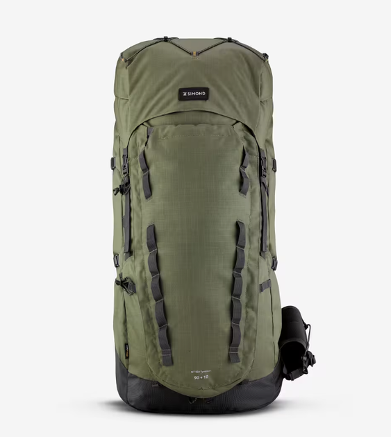 Туристический Рюкзак для Треккингу SIMOND Trek 900 (90л + 10л) 88 x 54 x 43см Хаки - Фото 2 Туристический Рюкзак для Треккингу SIMOND Trek 900 (90л + 10л) 88 x 54 x 43см Хаки - изображение 2
