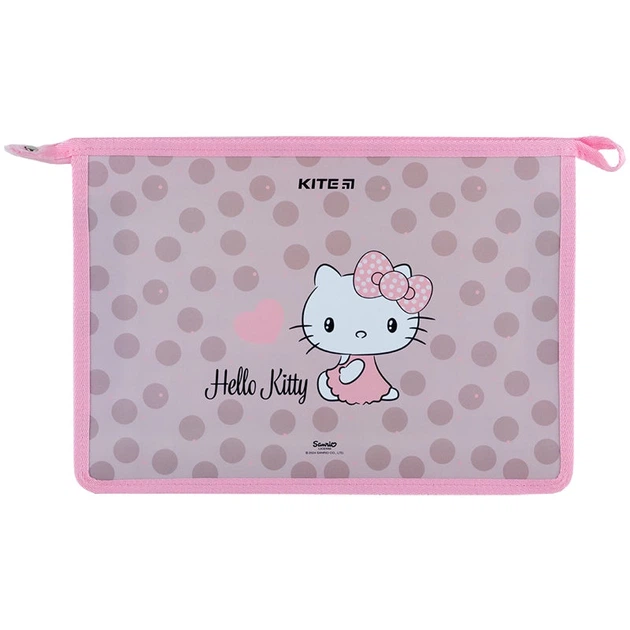Папка на блискавці Kite A4+, Hello Kitty HK24-428 - изображение 2