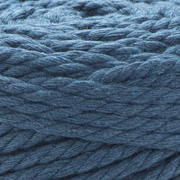 Шнур кручений YarnArt macrame rope 3мм водяна синь 250г (№789) - изображение 3