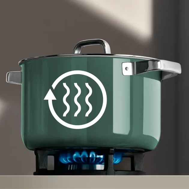 Zestaw garnków WMF Fusiontec Mineral Pro Eucaliptus 4 elementy (4000530760623) - obraz 5