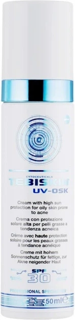 Солнцезащитный крем для жирной и проблемной кожи Tebiskin UV-Osk Cream SPF 30+ 50 мл - изображение 2