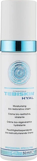 Омолаживающий увлажняюший крем с эффектом биоревитализации Tebiskin Hyal Cream 50 мл - Фото 2 Омолаживающий увлажняюший крем с эффектом биоревитализации Tebiskin Hyal Cream 50 мл - изображение 2