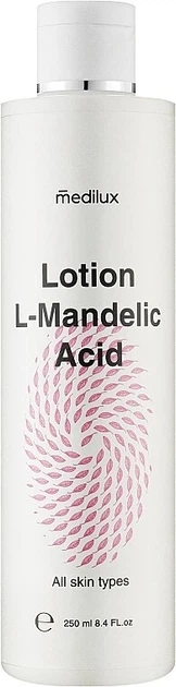 Тонік з L-мигдальної кислотою Medilux Lotion L-Mandelic Acid 1000 мл - Фото 1 Тонік з L-мигдальної кислотою Medilux Lotion L-Mandelic Acid 1000 мл - зображення 1