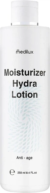 Увлажняющий тоник Medilux Moisturizer Hydra Lotion 250 мл - Фото 1 Увлажняющий тоник Medilux Moisturizer Hydra Lotion 250 мл - изображение 1