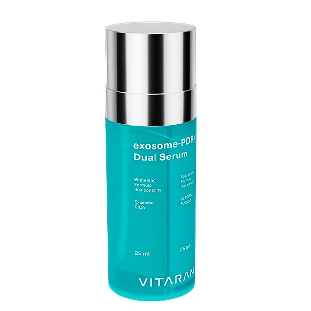 Двойная сыворотка с экзосомами и ПДРН Vitaran Exosome PDRN dual serum 50 мл - изображение 4