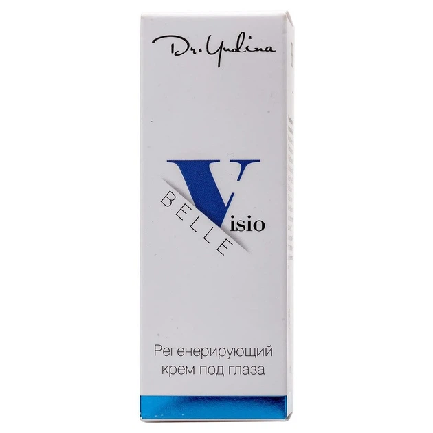 Регенерирующий крем под глаза с янтарной и гиалуроновой кислотой Dr. Yudina Visio-Belle cream for eyes 30 мл - Фото 2 Регенерирующий крем под глаза с янтарной и гиалуроновой кислотой Dr. Yudina Visio-Belle cream for eyes 30 мл - изображение 2