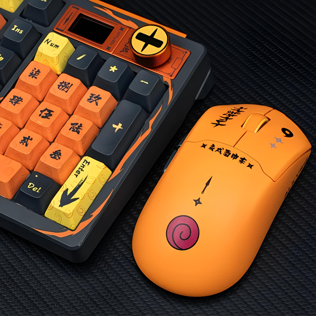 Игровой беспроводной набор Valkyrie: клавиатура VK99 Gaming и мышь VK M1 Pro, Naruto Uzumaki - Фото 8 Игровой беспроводной набор Valkyrie: клавиатура VK99 Gaming и мышь VK M1 Pro, Naruto Uzumaki - изображение 8
