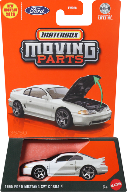 Коллекционная модель машинки Mattel Matchbox Подвижные элементы в ассортименте (FWD28) - изображение 3
