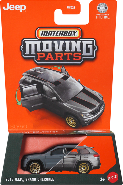 Коллекционная модель машинки Mattel Matchbox Подвижные элементы в ассортименте (FWD28) - изображение 7