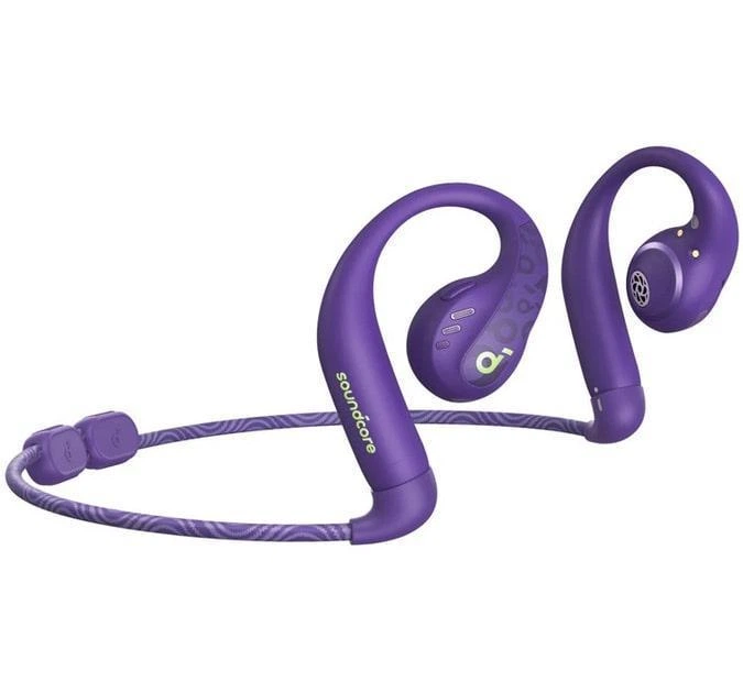 Bluetooth-гарнітура Anker SoundCore AeroFit Pro Purple (A3871GQ1) ( Фіолетовий ) 32400 - Фото 15 Bluetooth-гарнітура Anker SoundCore AeroFit Pro Purple (A3871GQ1) ( Фіолетовий ) 32400 - зображення 15