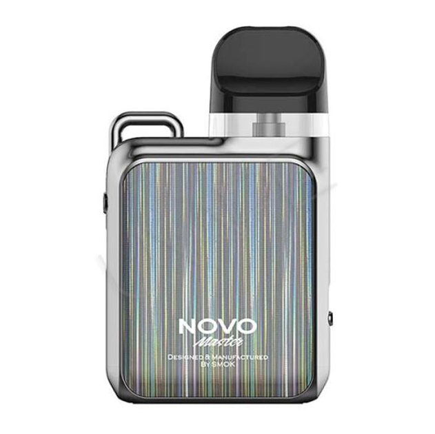 Багаторазова Pod-система Smok Novo Master Box Kit Silver Laser електронна сигарета Смок Нова 1000 до 30 Вт швидке заряджання LED-індикатор срібна - зображення 7