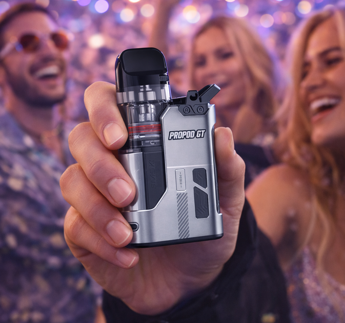 Многоразовая электронная сигатета Smok Propod GT KIT Nano Chrome pod-система Смок Пропод до 22 Вт емкостью 700 мАч обьем 2 мл хром - изображение 3