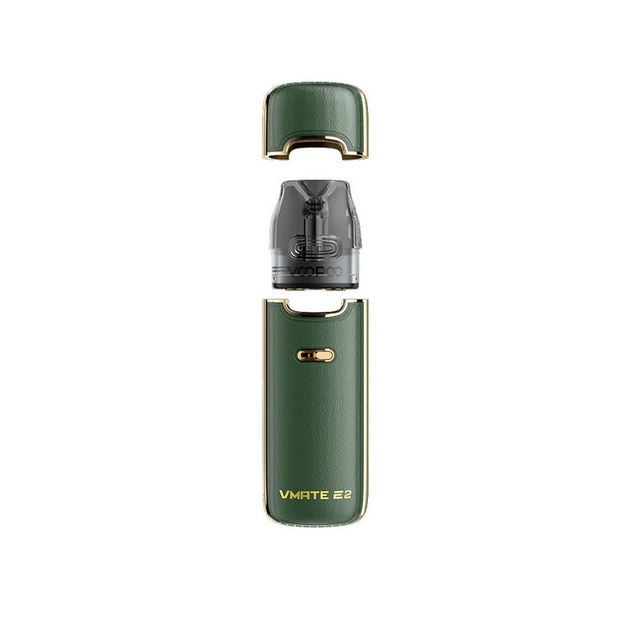 Многоразовая Pod-система Voopoo Vmate E2 Emerald Green вейп вупу вимейт е2 1500мАч 30Вт зеленый - изображение 6