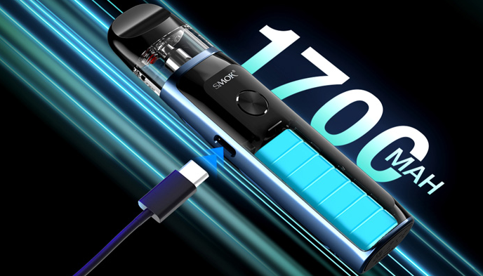 Pod-система Smok Novo 6 Ultra KIT Silver вейп смок ново 6 ультра на 1700мАч до 40 Вт электронная сигарета с цветным дисплеем серебристая - изображение 7