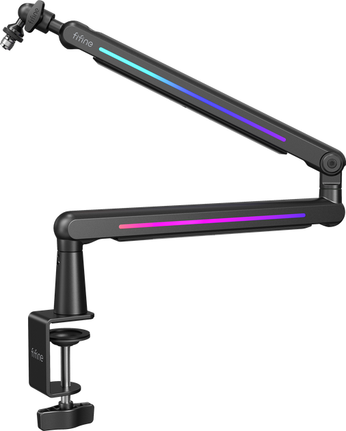 Стойка пантограф Fifine BM88PRO RGB Black - Фото 1 Стойка пантограф Fifine BM88PRO RGB Black - изображение 1