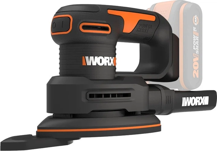 SzlifIerka oscylacyjna Worx CDS 20 V WX822.9 bez akumulatora i ładowarki (6924328336556) - obraz 2