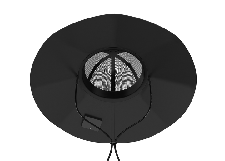 Сонячний капелюх EcoFlow Power Hat 12 Вт - Чорний L-XL - зображення 9