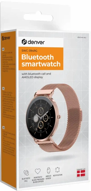 Smartwatch Denver SWC-394RO Różowe Złoto (SWC-394RO) - obraz 4