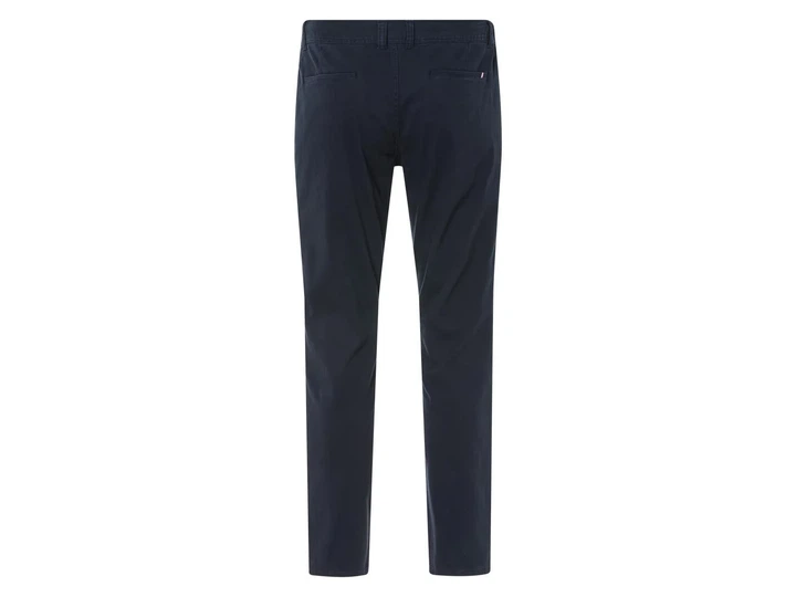 Чоловічі штани чиноси Livergy Slim Fit, синій, xl - изображение 2
