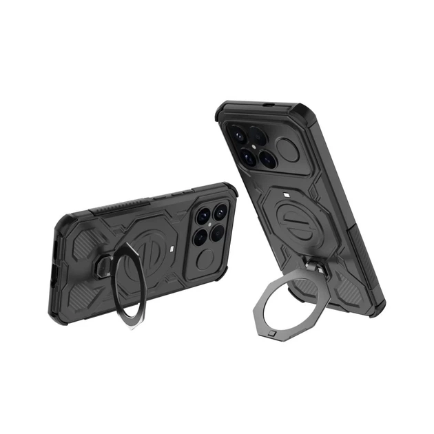 Чехол Tech-Protect Tacticstand для Xiaomi Poco F8 Ultra Matte Black with MagSafe (5906302352722) - Фото 4 Чехол Tech-Protect Tacticstand для Xiaomi Poco F8 Ultra Matte Black with MagSafe (5906302352722) - изображение 4