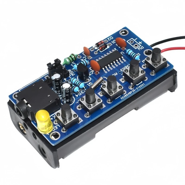 Радиоконструктор FM DIY KIT 76-108 МГц набор для пайки обучающий для начинающих и радиолюбителей - изображение 3