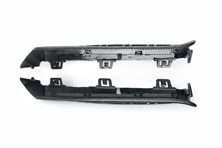 Подвійна решітка радіатора M4-Style BMW F32 F33 F36 F80 F82 карбон ABS ніздрі передні - зображення 5