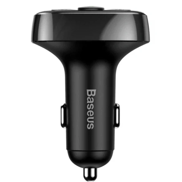 FM-трансмиттер Baseus T Shaped S-09A Bluetooth MP3 плеер 2 USB порта 5В 3.4А черный - изображение 5