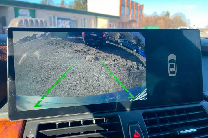 Камера заднего вида FULL HD 1080p Golden с ночным видением для BMW E39 E60 E61 E82 E88 E90 E91 E92 E93 X1 E84 X5 E70 X6 - изображение 4