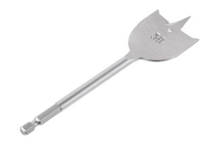 Сверло по дереву перьевое Intertool 38 x 150мм HEX (SW-0038) - изображение 3