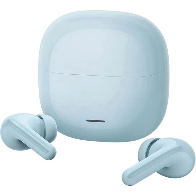 Наушники беспроводные вакуумные Xiaomi Redmi Buds 8 Lite Blue (BHR08OJGL), Bluetooth, с микрофоном, зарядный кейс, голубые - изображение 4