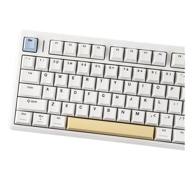 Epomaker TH80 V2 RPO, White Безшумна механічна бездротова клавіатура - зображення 9