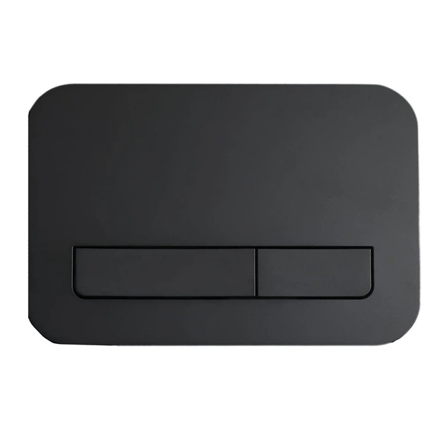 Панель змиву KOER KT-0609-05 240x160x7mm пластикова, кнопка лінійна (колір чорний матовий) (KR6131) - изображение 5