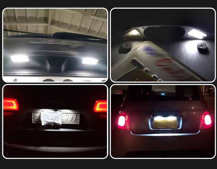 Подсветка номера Jeep Grand Cherokee / Compass / Patriot / Dodge Viper / Fiat 500 - изображение 9