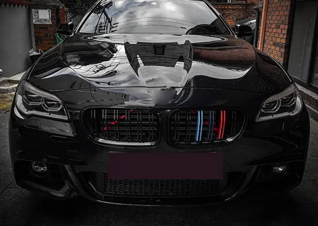 Декоративные вставки под радиаторную решетку BMW F30 F31 F32 F33 F34 F36 F20 F21 F22 F23 G29 - изображение 10