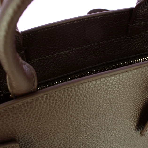 Сумка крос-боді через плече жіноча з натуральної шкіри велика Coccinelle Coccinellekliche E1EGP180280 W97 Коричнева (800070350950) - зображення 4