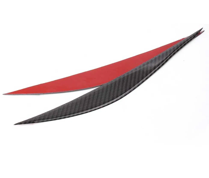Карбоновые накладки на фары (реснички) BMW F30 / F34 - изображение 5