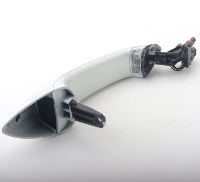 Наружная ручка водителя BMW F07 F10 F06 F12 F13 F01 F02 F03 F04 белая - изображение 5